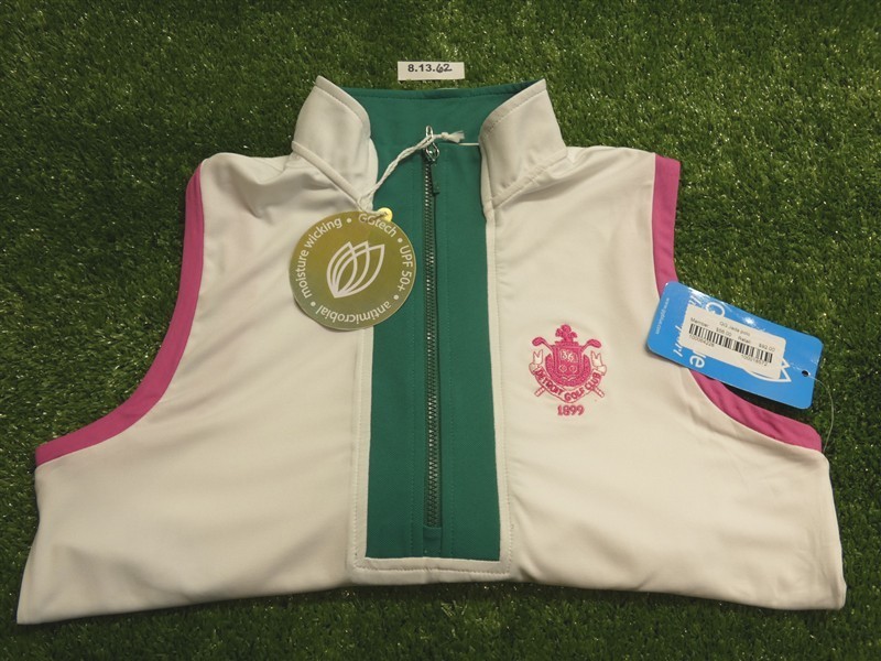 NEW GG Blue Womens Jada Sleeveless Golf Shirt C.C. Logo Extra Small
