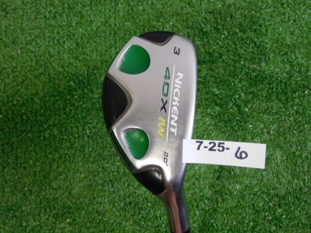 Nickent 4DX IW Ironwood 20* 3 Hybrid SR3 Stiff Graphite 40″