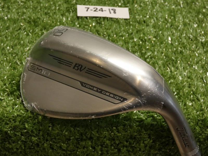 Titleist Vokey SM10 Tour Chrome 60* 10* Lob Wedge S Grind Dynamic Gold Steel New