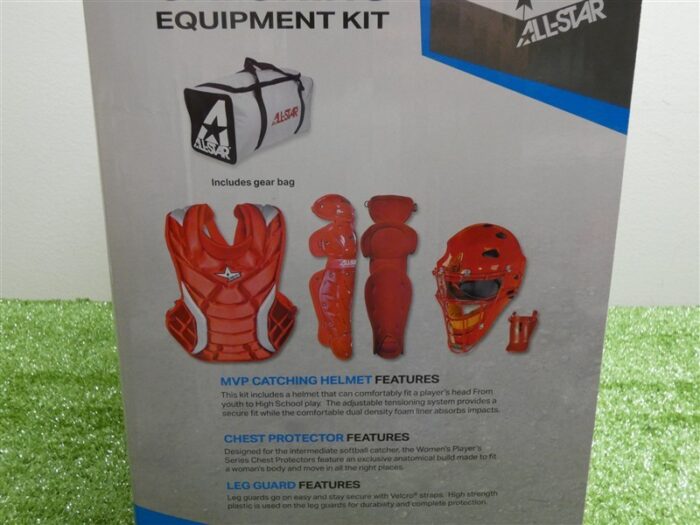 All-Star Fastpitch Series Softball Catcher’s Kit Medium 13.5″ Royal Blue New