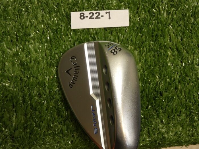 Callaway MD5 Jaws 58* 8* Lob Wedge C Grind Recoil F2 Senior Graphite Jumbo +.75″