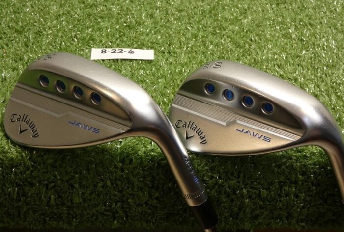 Callaway MD5 Jaws 56/60* 10* Sand/Lob Wedge Set Dynamic Gold Tour S200 Steel -1″