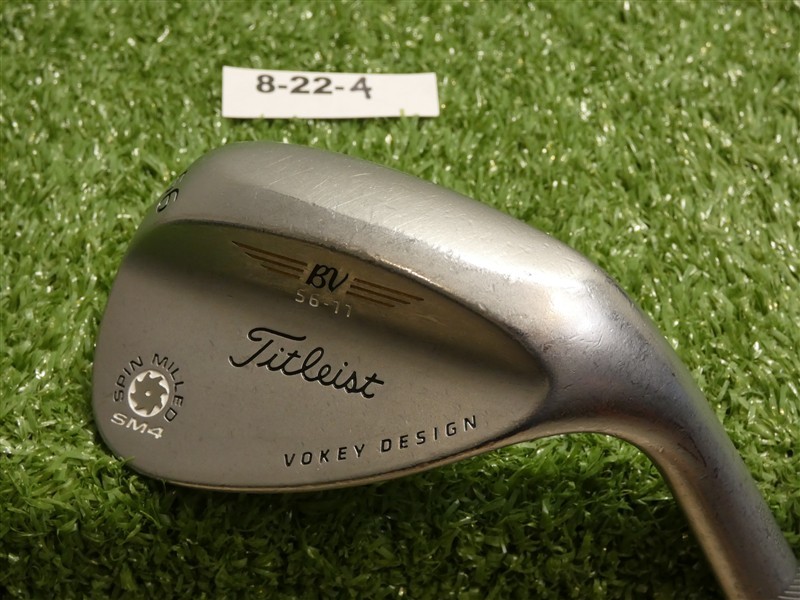 Titleist Vokey SM4 Tour Chrome 56* 11* Sand Wedge Dynamic Gold Steel