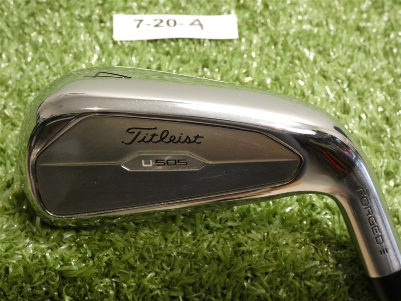 Titleist 2023 U505 22* 4 Iron Utility Hybrid HZRDUS 80g 6.0 Stiff Graphite