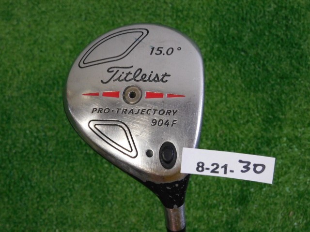 Titleist 904F 15* 3 Wood Aldila NV Green 85 Stiff Graphite