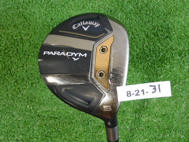 Callaway Paradym X 18* 5 Wood HZRDUS Gen 4 Silver 60g 5.5 Regular Graphite