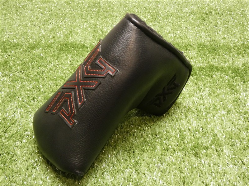PXG Leather Magnetic Blade Putter Headcover Black/Red New