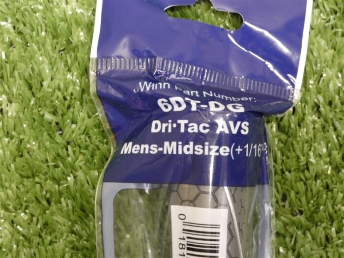 Winn Dri-Tac AVS 6DT-DG Midsize Golf Grips (Set of 8) Dark Grey New