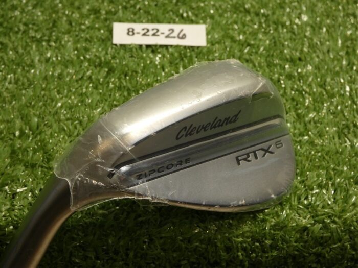 Cleveland RTX 6 ZipCore Left Hand 52* 10* Gap Wedge Mid DG Spinner Steel New