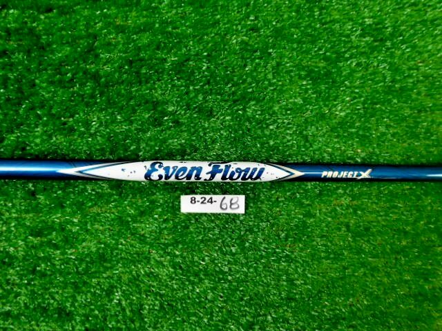 Project X EvenFlow Blue 6.0 65g Stiff Flex Pulled Driver Shaft 43.75″