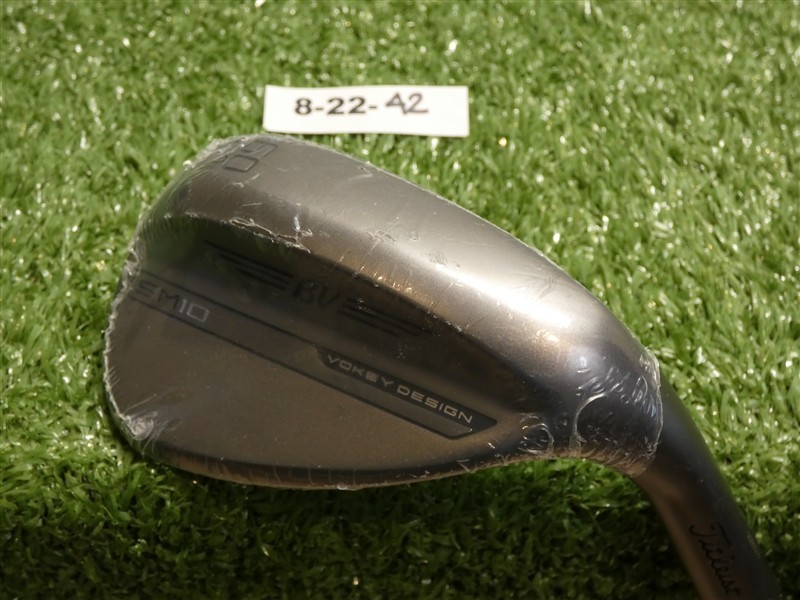 Titleist Vokey SM10 Nickel 60* 10* Lob Wedge S Grind Dynamic Gold Steel New