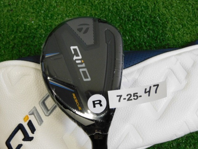 TaylorMade Qi10 22* 4 Hybrid Rescue Ventus TR 6 Regular Graphite w Headcover New