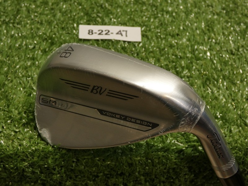 Titleist Vokey SM10 Tour Chrome 48* 10* Pitching Wedge F Grind DG Steel New