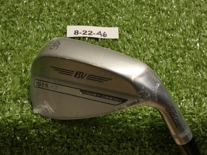 Titleist Vokey SM10 Tour Chrome 46* 10* Pitching Wedge F Grind DG Steel New