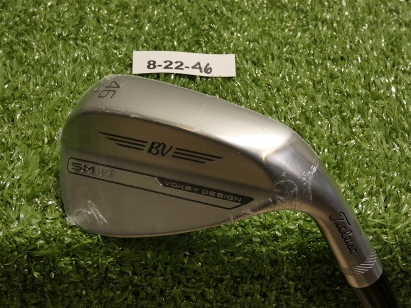 Titleist Vokey SM10 Tour Chrome 46* 10* Pitching Wedge F Grind DG Steel New