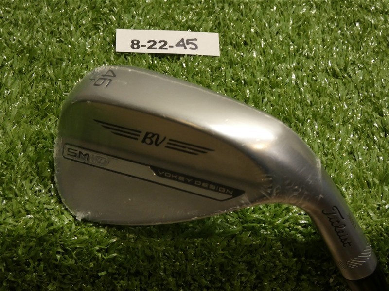 Titleist Vokey SM10 Tour Chrome 46* 10* Pitching Wedge F Grind DG Steel New