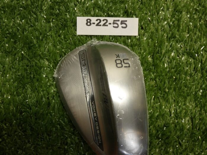 Titleist Vokey SM10 Tour Chrome 58* 06* Lob Wedge K Grind Dynamic Gold Steel New