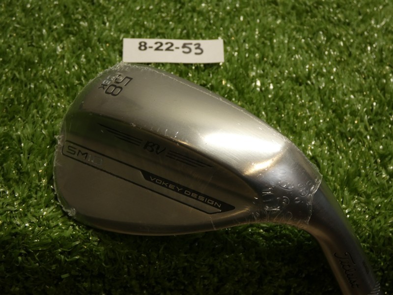 Titleist Vokey SM10 Tour Chrome 58* 06* Lob Wedge K Grind Dynamic Gold Steel New