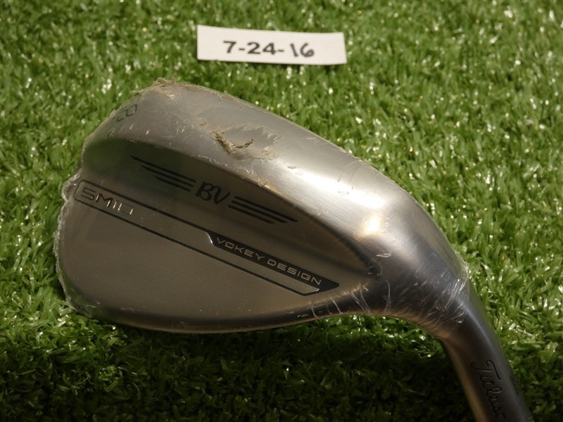 Titleist Vokey SM10 Tour Chrome 58* 12* Lob Wedge D Grind Dynamic Gold Steel New