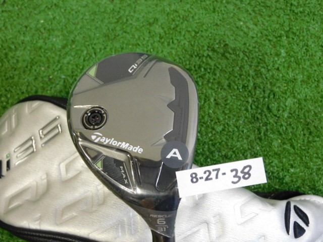 TaylorMade 2025 Qi35 Max 31* 6 Hybrid Rescue AirSpeeder 50 A Senior with HC New