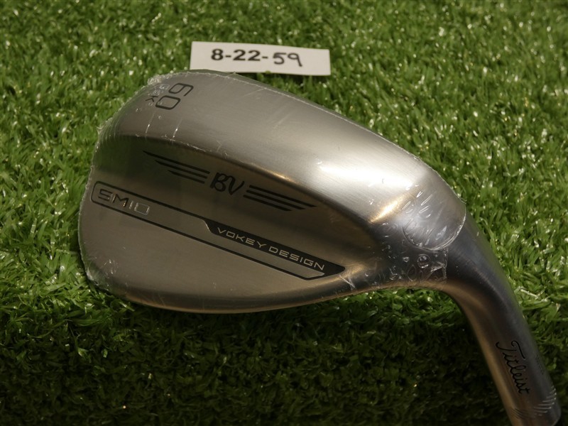 Titleist Vokey SM10 Tour Chrome 60* 06* Lob Wedge K Grind Dynamic Gold Steel New