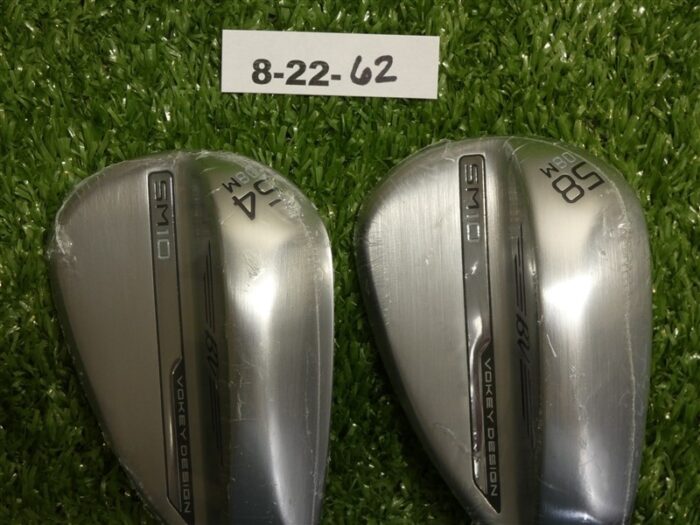 Titleist Vokey SM10 Tour Chrome 54/58* 08* Sand/Lob Wedge Set DG Steel New