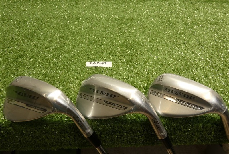 Titleist Vokey SM10 Tour Chrome 52/56/60* Gap/Sand/Lob Wedge Set DG Steel New
