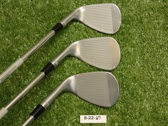 Titleist Vokey SM10 Tour Chrome 52/56/60* Gap/Sand/Lob Wedge Set DG Steel New