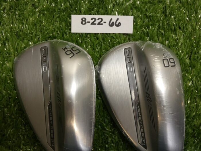 Titleist Vokey SM10 Tour Chrome 56/60* 08/10* Sand/Lob Wedge Set DG Steel New
