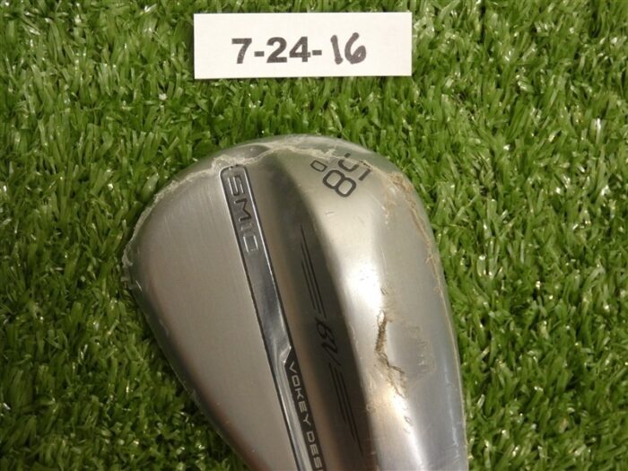 Titleist Vokey SM10 Tour Chrome 58* 12* Lob Wedge D Grind Dynamic Gold Steel New