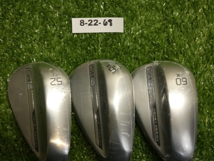 Titleist Vokey SM10 Tour Chrome 52/56/60* Gap/Sand/Lob Wedge Set DG Steel New