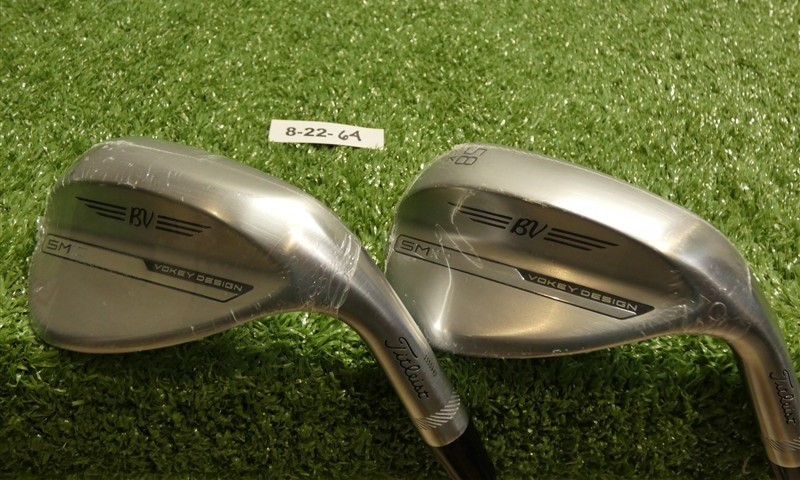 Titleist Vokey SM10 Tour Chrome 54/58* 12/14* Sand/Lob Wedge Set DG Steel New
