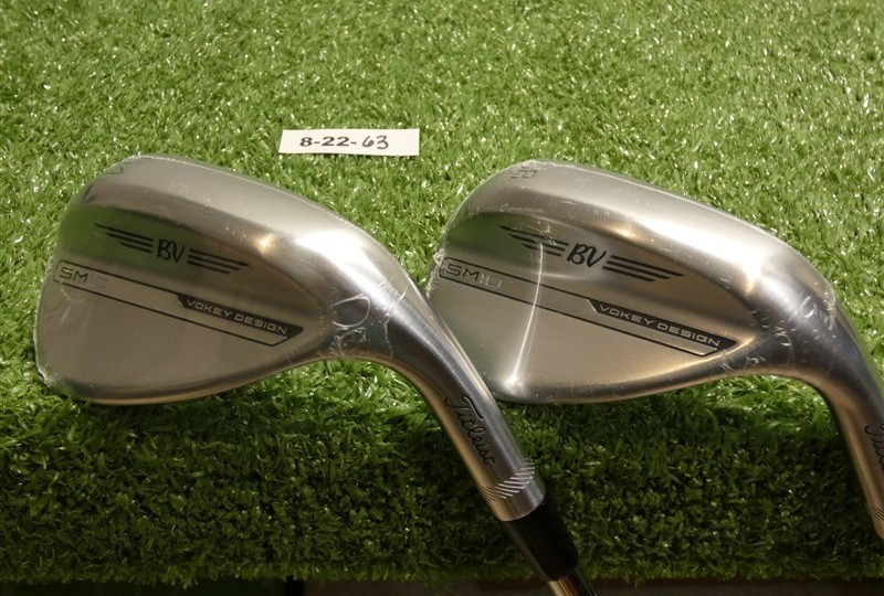 Titleist Vokey SM10 Tour Chrome 54/58* 10* Sand/Lob Wedge Set DG Steel New