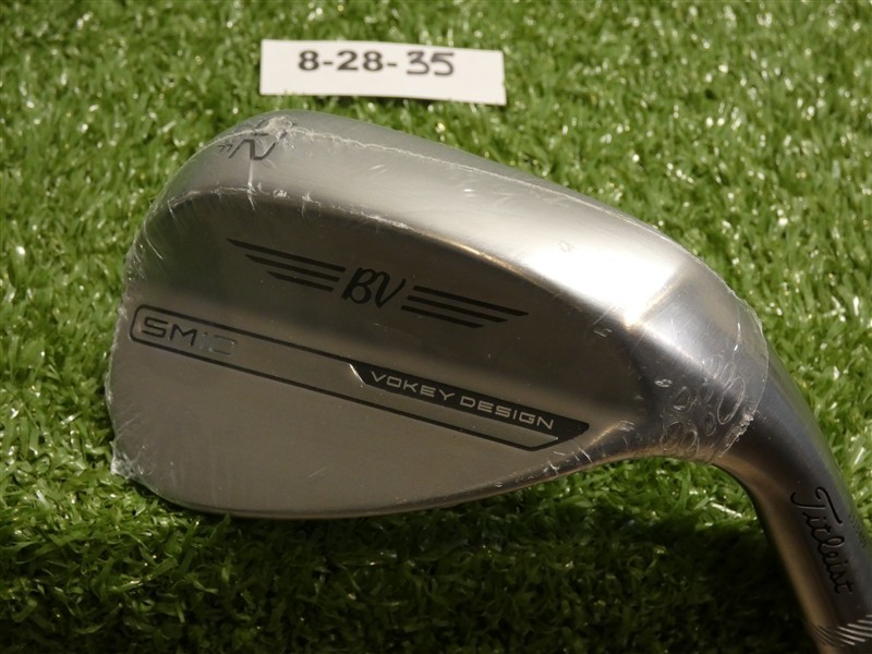 Titleist Vokey SM10 Tour Chrome 52* 08* Gap Wedge F Grind Dynamic Gold Steel New