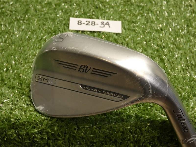 Titleist Vokey SM10 Tour Chrome 50* 08* Gap Wedge F Grind Dynamic Gold Steel New