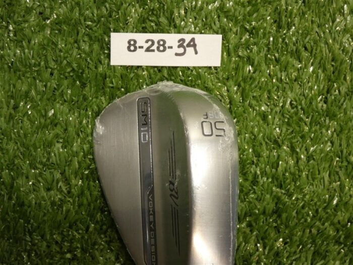 Titleist Vokey SM10 Tour Chrome 50* 08* Gap Wedge F Grind Dynamic Gold Steel New