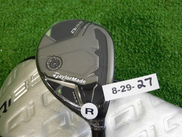 TaylorMade 2025 Qi35 Max 23* 4 Hybrid Rescue AirSpeeder 50 Regular with HC New