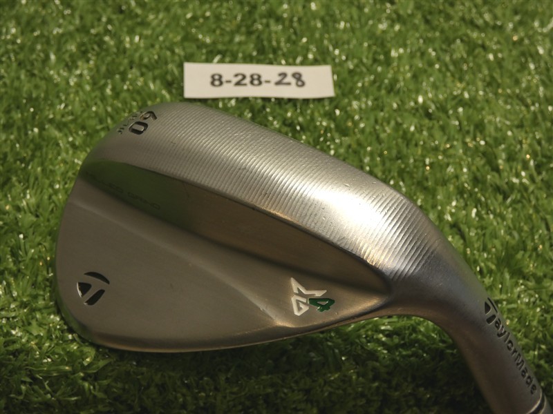 TaylorMade Milled Grind 4 MG4 60* 10* Lob Wedge SB KBS Tour Stiff Steel