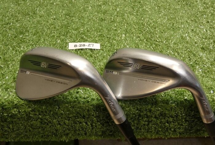 Titleist SM9 Tour Chrome 52/56* 12* Sand/Lob Wedge Set Tensei AV Senior Graphite