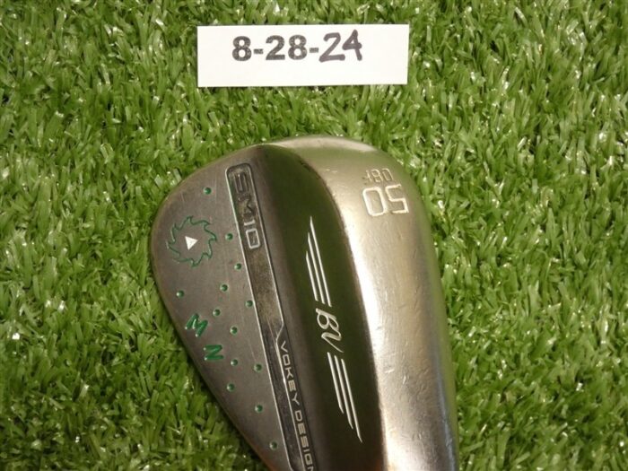 Titleist Vokey SM10 Custom Nickel 50* 08* Gap Wedge F Grind DG S400 Stiff Steel