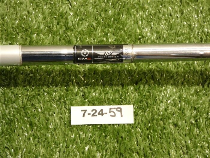 Titleist Vokey SM6 Steel Grey 60* 08* Lob Wedge M Grind DG Steel – New Grip