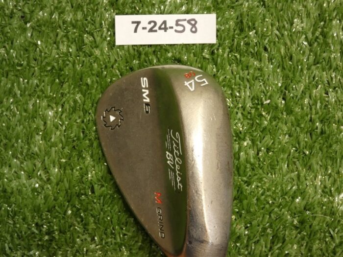 Titleist Vokey SM6 Steel Grey 54* 08* Sand Wedge M Grind DG Steel – New Grip