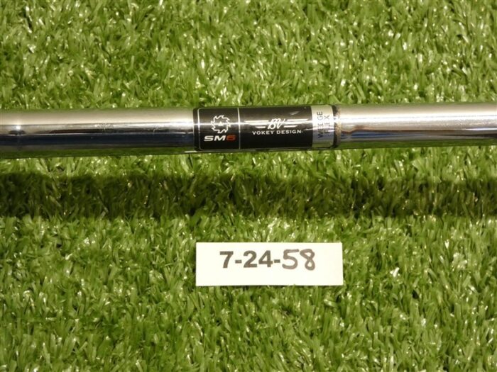 Titleist Vokey SM6 Steel Grey 54* 08* Sand Wedge M Grind DG Steel – New Grip