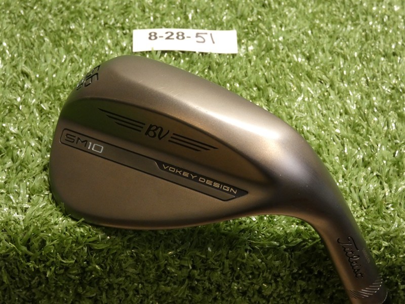 Titleist Vokey SM10 Nickel 56* 12* Sand Wedge D Grind Dynamic Gold Steel New