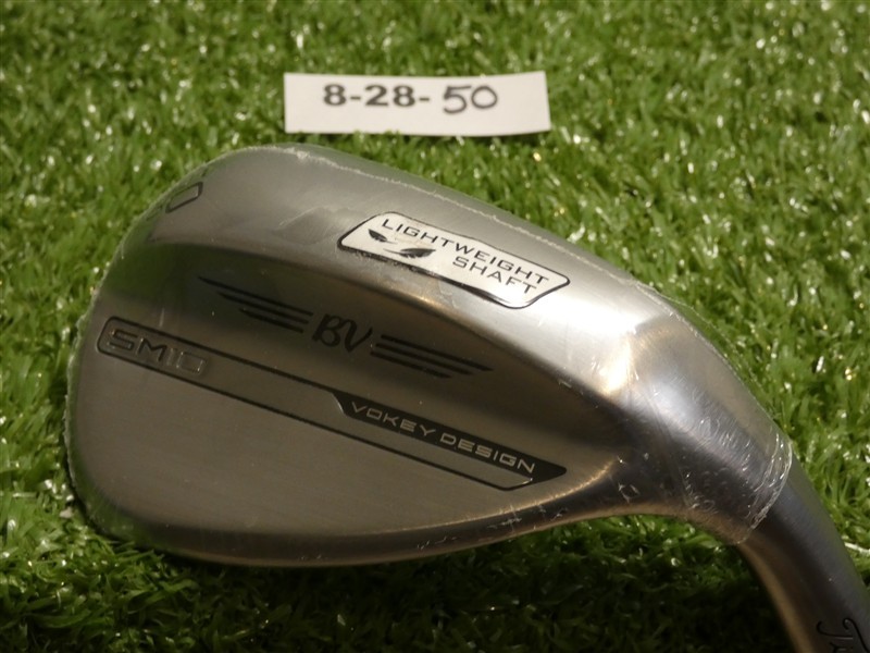 Titleist Vokey SM10 Tour Chrome 60* 12* Lob Wedge D Grind Dynamic Gold Steel New