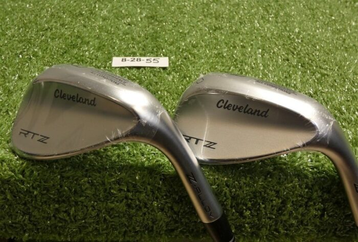 Cleveland RTZ ZipCore Tour Satin 56/60* 10* Sand/Lob Wedge Set DG Steel New
