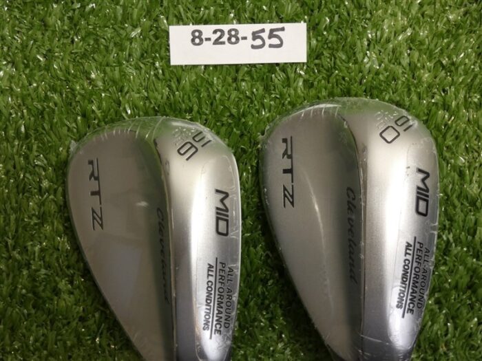 Cleveland RTZ ZipCore Tour Satin 56/60* 10* Sand/Lob Wedge Set DG Steel New