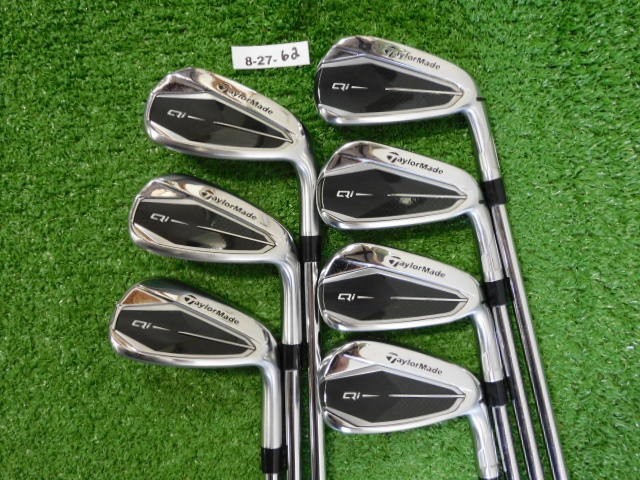 TaylorMade Qi Irons 5-P & A KBS Max MT 85 Regular Steel Excellent