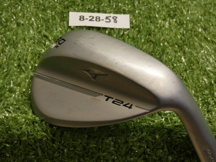 Mizuno T24 White Satin 60* 06* Lob Wedge X Grind Dynamic Gold S400 Stiff Steel