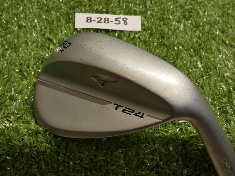 Mizuno T24 White Satin 60* 06* Lob Wedge X Grind Dynamic Gold S400 Stiff Steel